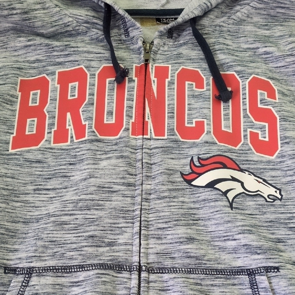 Denver Broncos Gray Hoodie - Picture 3 of 7